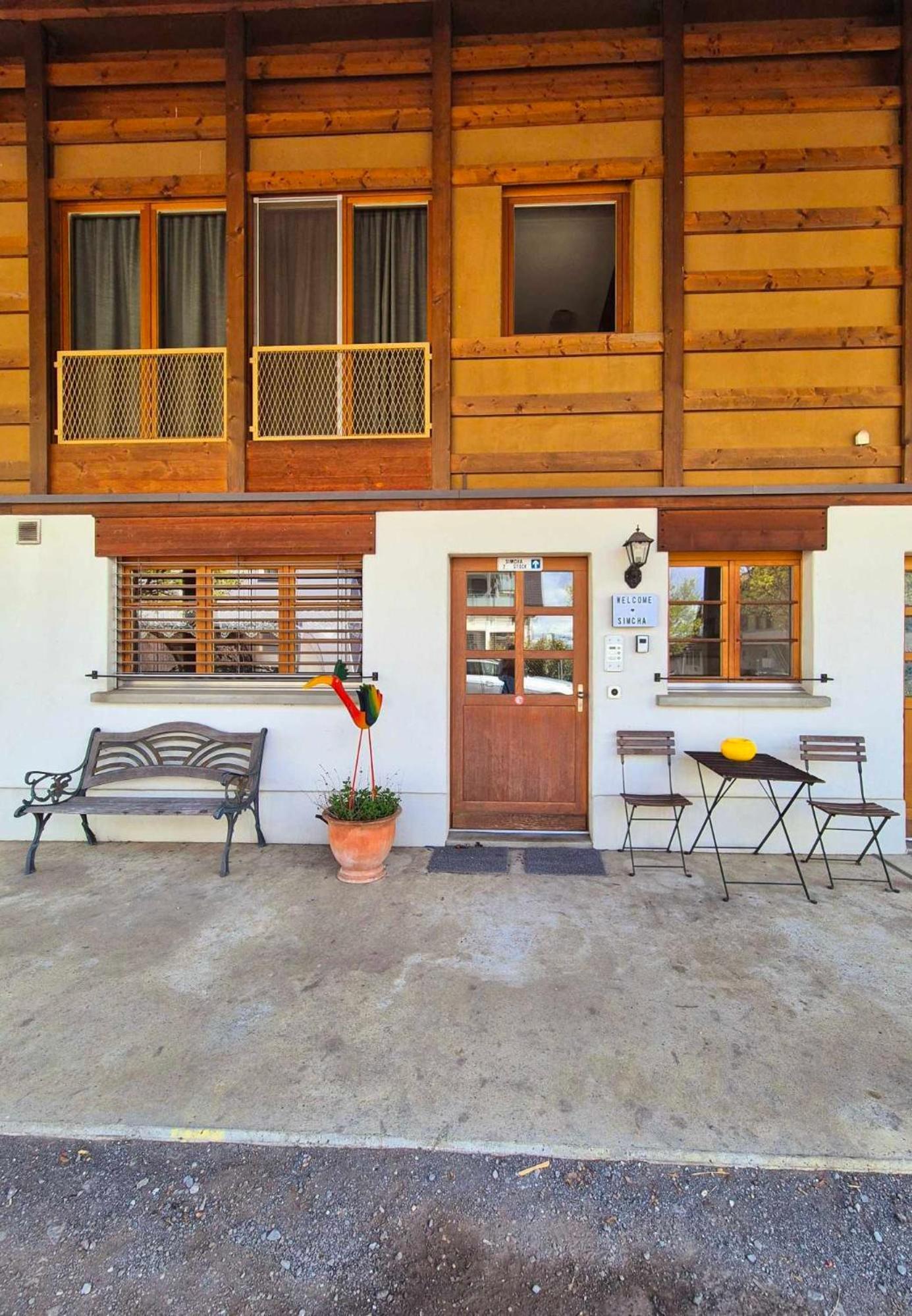 Apartment Simcha Niederwichtrach Dış mekan fotoğraf